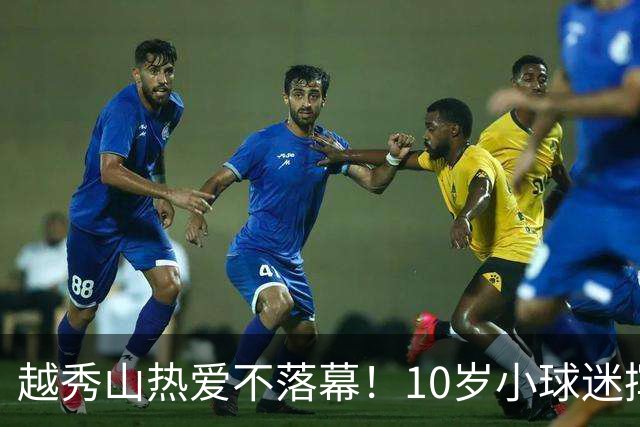 越秀山热爱不落幕！10岁小球迷挥旗助威广州队粤超主场收官